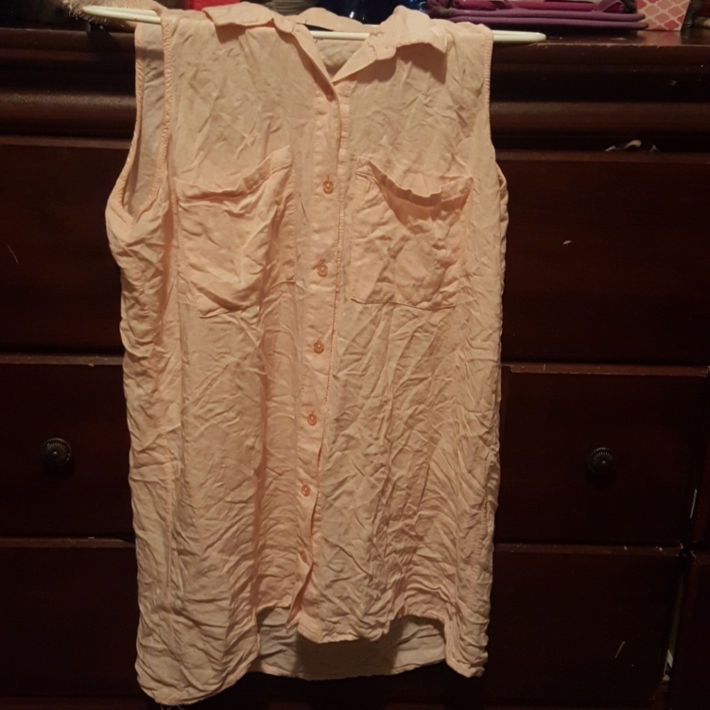 High low button up